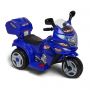 RECHARGEABLE MOTORCYCLE 6V 4.5AH BLUE