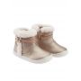MAYORAL BOOTS FUR DETAIL GOLD