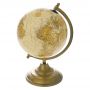 ANTIQUE GOLD WORLD GLOBE 16X20X33 CM