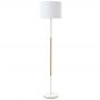 DECO METAL WHITE FLOOR LAMP 33X147 CM