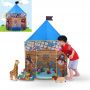 KIDS TENT PIRATE BLUE STABLE STRUCTURE