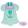 LOUNGEFLY DISNEY PASTEL GHOST MINNIE AND MICKEY MOUSE GLOW IN THE DARK ΤΣΑΝΤΑ (WDTB2641)