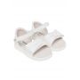 MAYORAL SANDALS BOW WHITE-SILVER