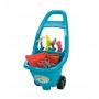 ECOIFFIER PULL ALONG TROLLEY WITH GARDEN TOOLS