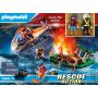 PLAYMOBIL RESCUE ACTION COASTAL FIRE MISSION