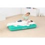 BESTWAY CHILDREN INFLATABLE AIRBED 158X89X18 cm DROWSY DREAMER AIR LIGHT BLUE WITH MANUAL HAND PUMP