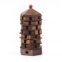 WOODEN PUZZLE GAME CHINESE PAGODA