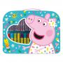 DRAWING SET ART CASE PEPPA PIG FOR AGES 3+