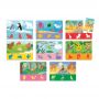 SAPIENTINO BABY MONTESSORI EDUCATIONAL GAME ANIMALS AND SHAPES FOR 12-36 MONTHS