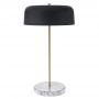 DECO BLACK GOLD METAL TABLE LAMP 30X50 cm