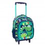 MUST TODDLER TROLLEY BACKPACK 27X10X31 cm 2 CASES DINO ROAR
