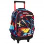 MUST SCHOOL TROLLEY BACKPACK 34X20X44 cm 3 CASES EXTREME PARKOUR