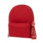 POLO BACKPACK ORIGINAL DOUBLE SCARF WITH SCARF 2023 - DARK RED