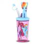 RELKON MY LITTLE PONY DRINK AND GO CUP WITH 10g CANDIES - RAINBOW DASH