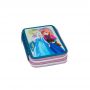 DOUBLE FILLED PENCIL CASE FROZEN FALL