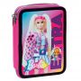 DOUBLE FILLED PENCIL CASE BARBIE EXTRA