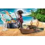 PLAYMOBIL PIRATES STARTER PACK PIRATE WITH ROWING BOAT
