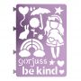GORJUSS SANTORO NOTEBOOK WITH STATIONERY BE KIND TO YOURSELF