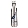 THERMAL STAINLESS BOTTLE 1LT NAUTICA SILVER