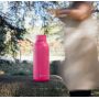QUOKKA THERMAL STAINLESS STEEL BOTTLE SOLID 510ml RASPBERRY PINK