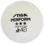 STIGA TABLE TENNIS BALL PERFORM 3-STAR ABS 6-pack WHITE