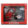 1:14 REMOTE CONTROL CAR WITH STEERING WHEEL & CHARGER - RED