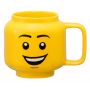 LEGO® CERAMIC MUG 255ml SMALL HEAD HAPPY BOY YELLOW