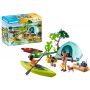 PLAYMOBIL FAMILY FUN CAMPSITE WITH CAMPFIRE