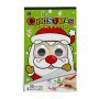 CHRISTMAS COLORING BOOK WITH STICKERS 23X14 cm