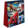 PAPER GIFT BAG WITH FOIL 33X12X45 cm SPIDERMAN - 2 DESIGNS