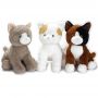 PLAY ECO PLAY GREEN LARGE KITTENS 29 cm - 3 COLOURS