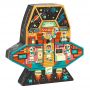 DJECO PUZZLE WITH SHAPED BOX SPACESHIP 54 pcs.
