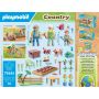 PLAYMOBIL COUNTRY VEGETABLE GARDEN WITH GRANDPARENTS