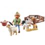 PLAYMOBIL COUNTRY YOUNG SHEPHERD WITH FLOCK OF SHEEP