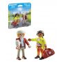 PLAYMOBIL CITY LIFE DUO PACK PARAMEDIC WITH PATIENT