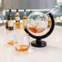THE SOURCE GLOBE DECANTER WITH 2 GLASSES