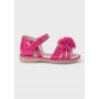 MAYORAL SANDALS PATENT LEATHER FUCHSIA