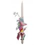 EASTER CANDLE WITH 2 SMAL UNICORNS - 2 DESIGNS