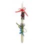 EASTER CANDLE DINORISE DUO PACK VELOCIRAPTOR AND HUNTER
