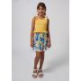 MAYORAL SET SKIRT CUT OUT YELLOW