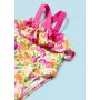 MAYORAL SWIMSUIT WITH PRINTS MAGENTA