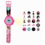 TOY CANDLE LEXIBOOK BARBIE DIGITAL PROJECTION WATCH WITH 20 IMAGES TO PROJECT