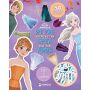 STICKERS BOOK DRESS AWESOME ELSA AND ANNA