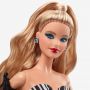COLLECTIBLE DOLL BARBIE BLACK AND WHITE DRESS - 65 YEARS