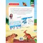 ACTIVITY BOOK COLOR THE DINOSAURS & LEARN NUMBERS 1-20