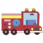 JANOD MAGNETIC BOOK FIREFIGHTERS STORIES FOR 3+