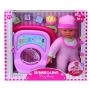 BAMBOLINA DOLL PLAYTIME 30 cm WITH WALKER & ACCESSORIES