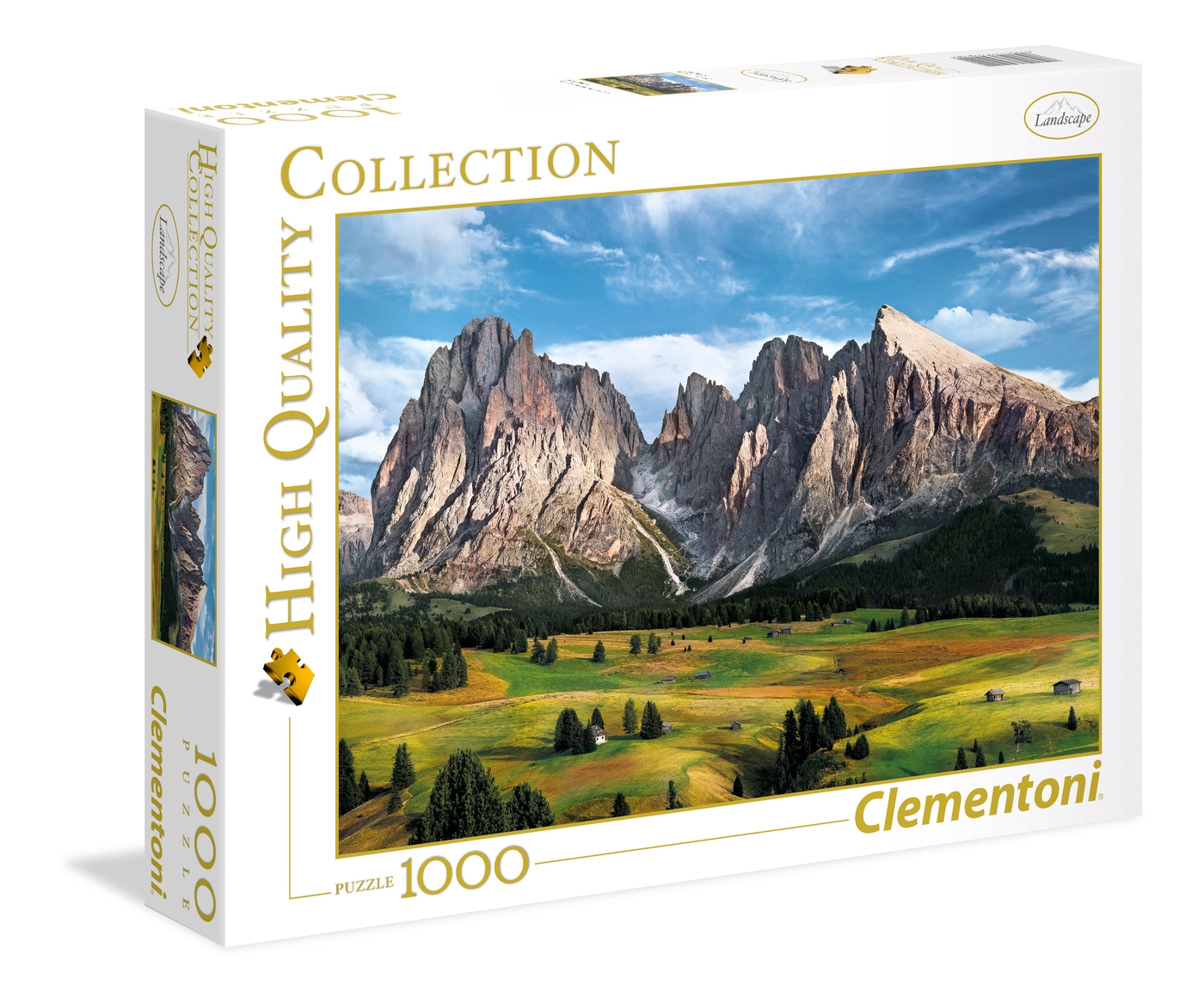 CLEMENTONI ΠΑΖΛ 1000 τεμ. HIGH QUALITY COLLECTION THE CORONATION OF THE ALPS
