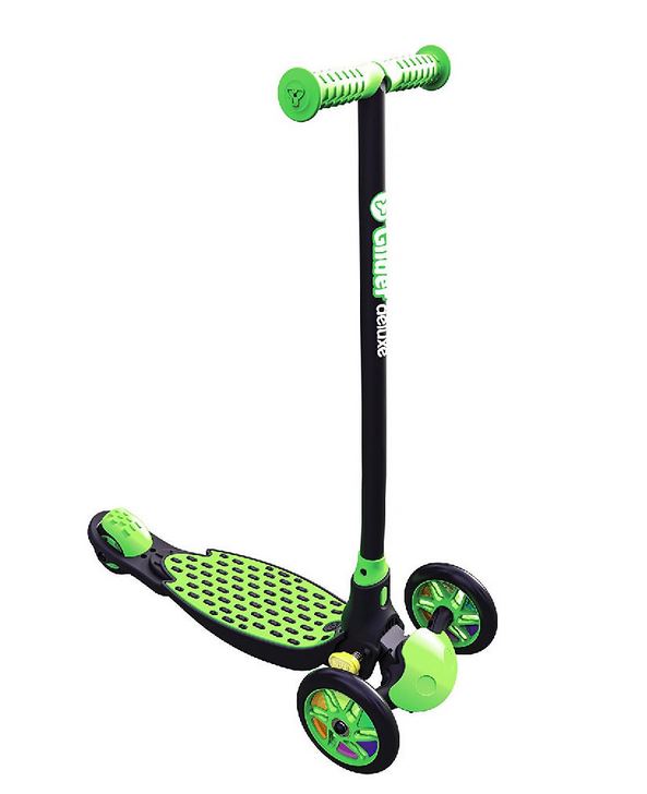 YVOLUTION SCOOTER  Y GLIDER DELUXE 18 GREEN