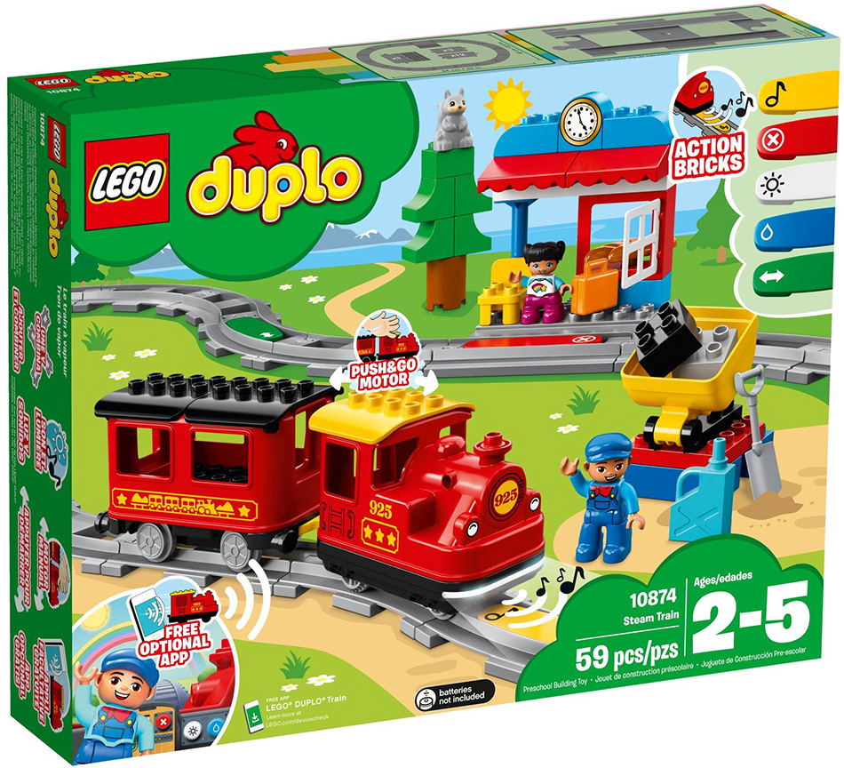 LEGO DUPLO TOWN STEAM TRAIN